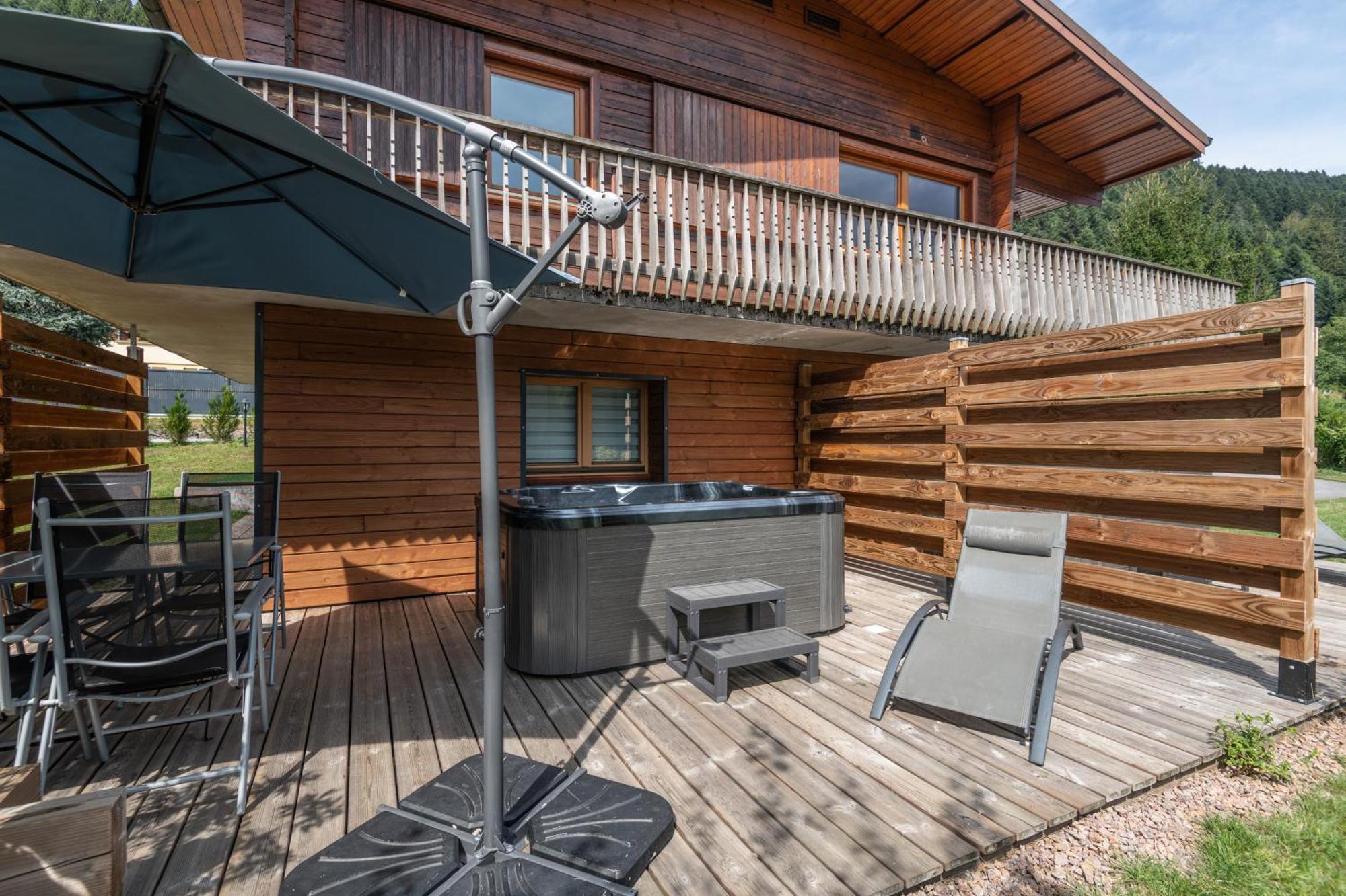 Chalets Du Bouchot & Jacuzzi Privatif Proximite Gerardmer & La Bresse Rochesson Dış mekan fotoğraf
