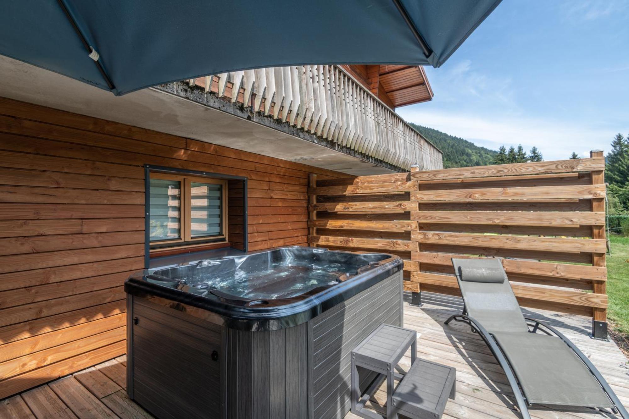 Chalets Du Bouchot & Jacuzzi Privatif Proximite Gerardmer & La Bresse Rochesson Dış mekan fotoğraf